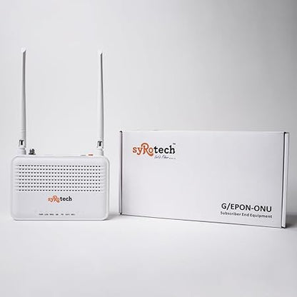 Syrotech SY-GPON-1100-WDONT 1GE+1FE Single Band ONT WiFi Router